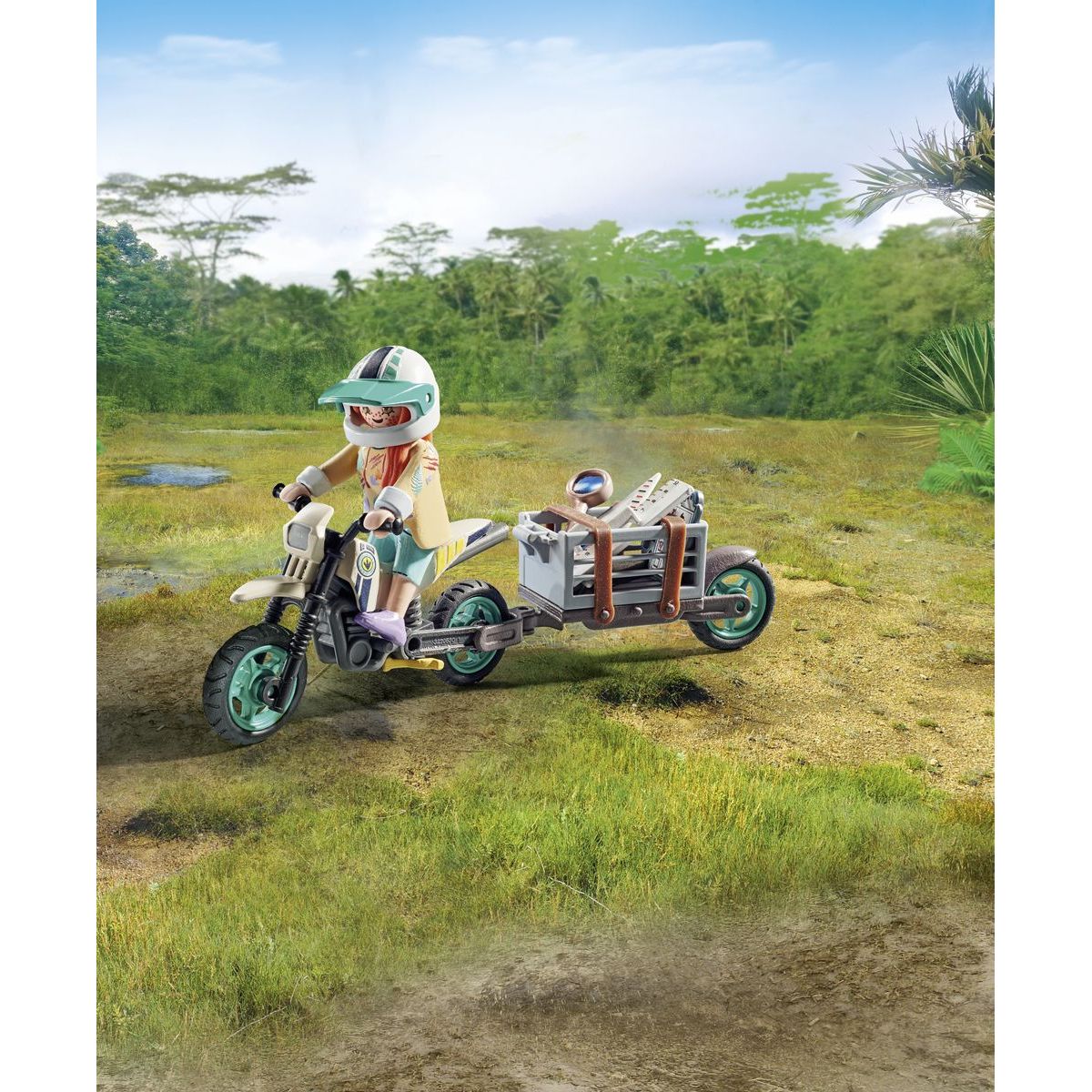 Playmobil P71524PMB Hledání stop T-Rexe