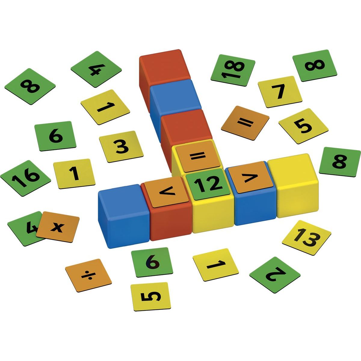 Geomag Magicube Math Building Recycled Clips 55 dílků