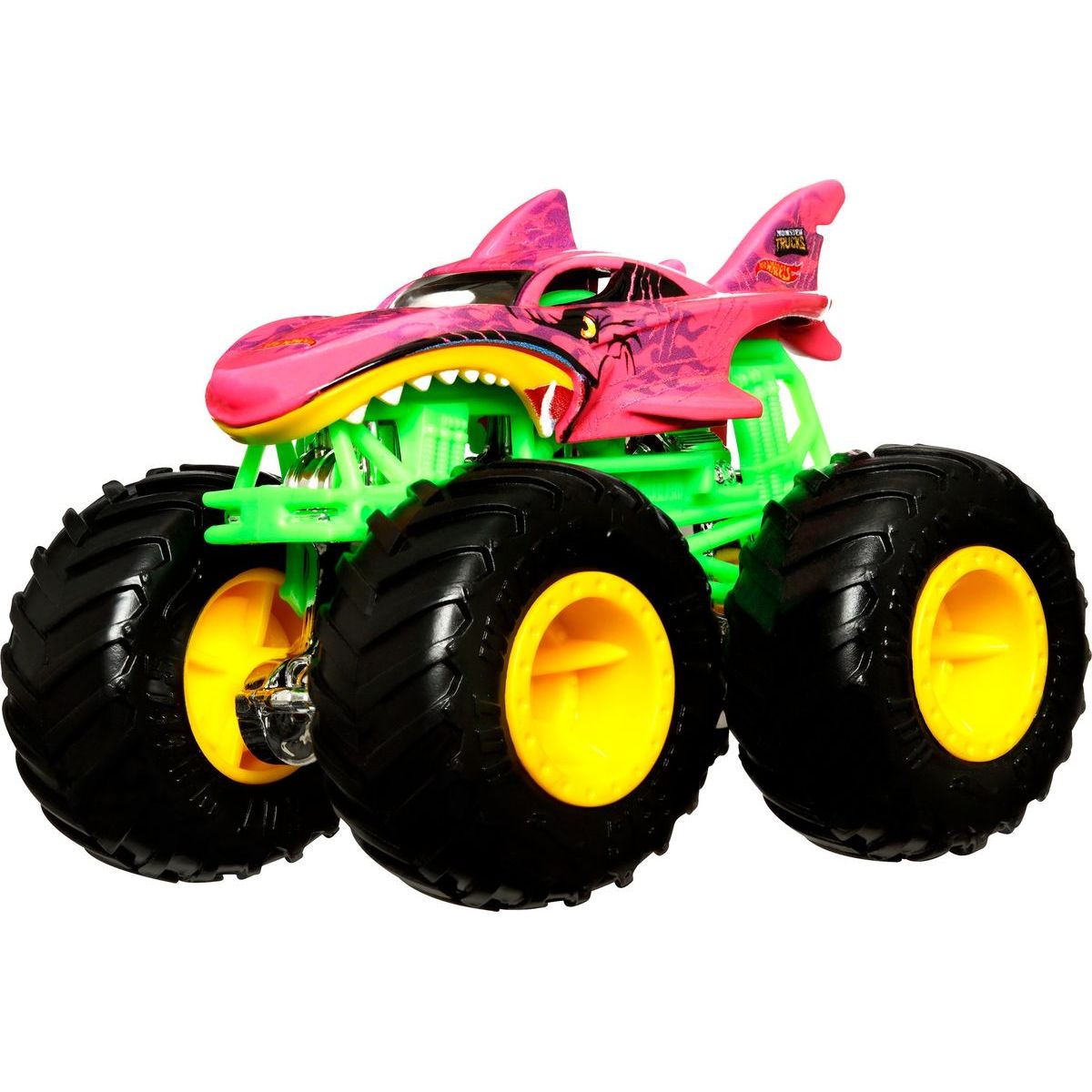 Mattel Hot Wheels Monster Trucks Color Shifters 9 cm Shark Wreak