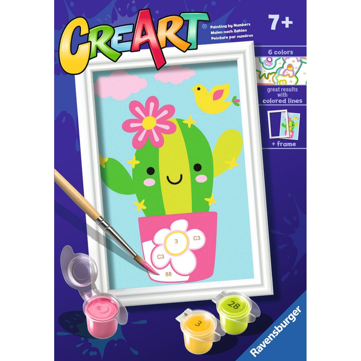 CreArt 236602 Veselý kaktus