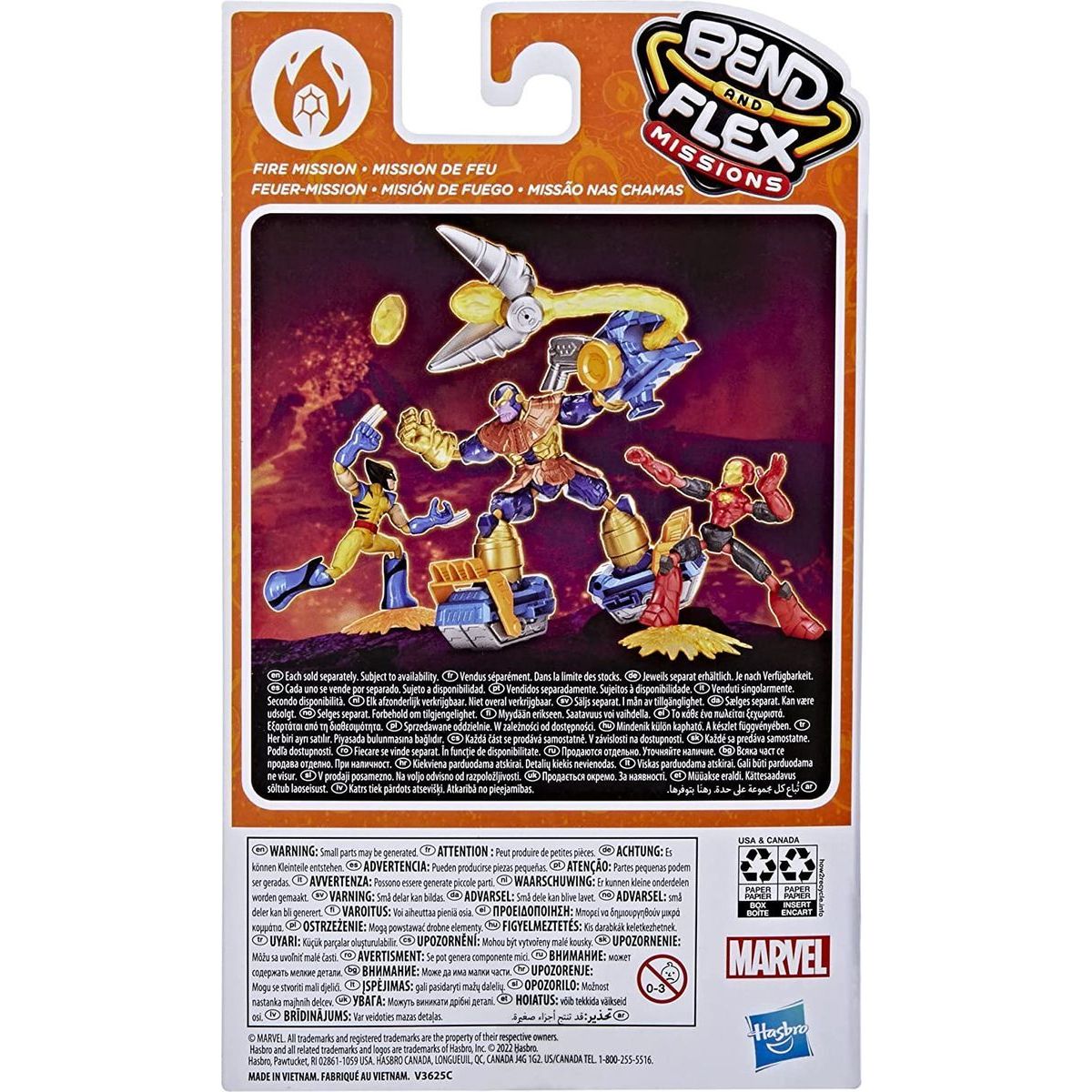 Hasbro Avengers Bend and Flex figurka Iron Man