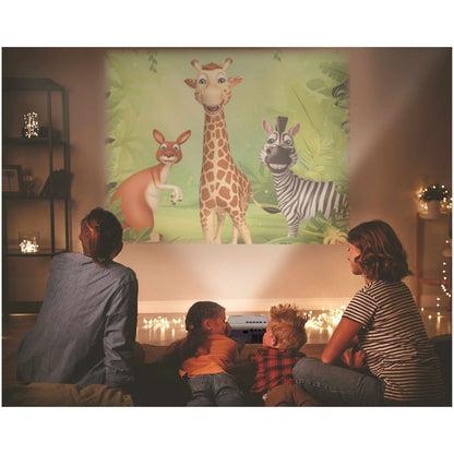 Lexibook Mini domácí kino - projektor pro filmy, hry a fotografie