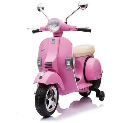 Dětský elektrický skútr Vespa PX150 růžový