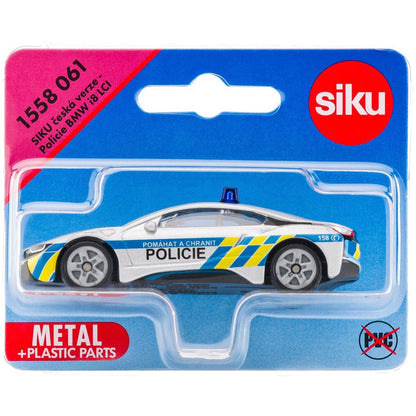 Siku 10431558061 česká verze Policie BMW i8 LCI