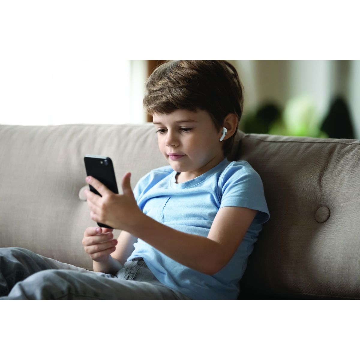 Lexibook Bluetooth sluchátka do uší Fotbal s vestavěným mikrofonem
