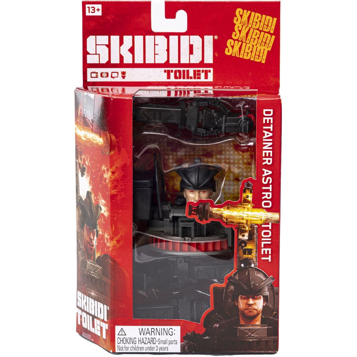 Alltoys Skibidi Toilet Deluxe figurka série 2 Detainer Astro Toilet