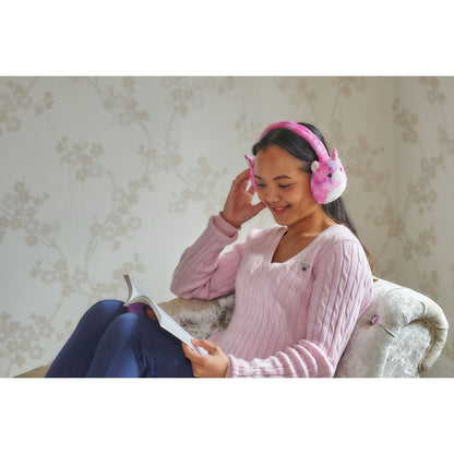 Lazerbuilt Squishmallows Plush Bluetooth Headphones - Lola