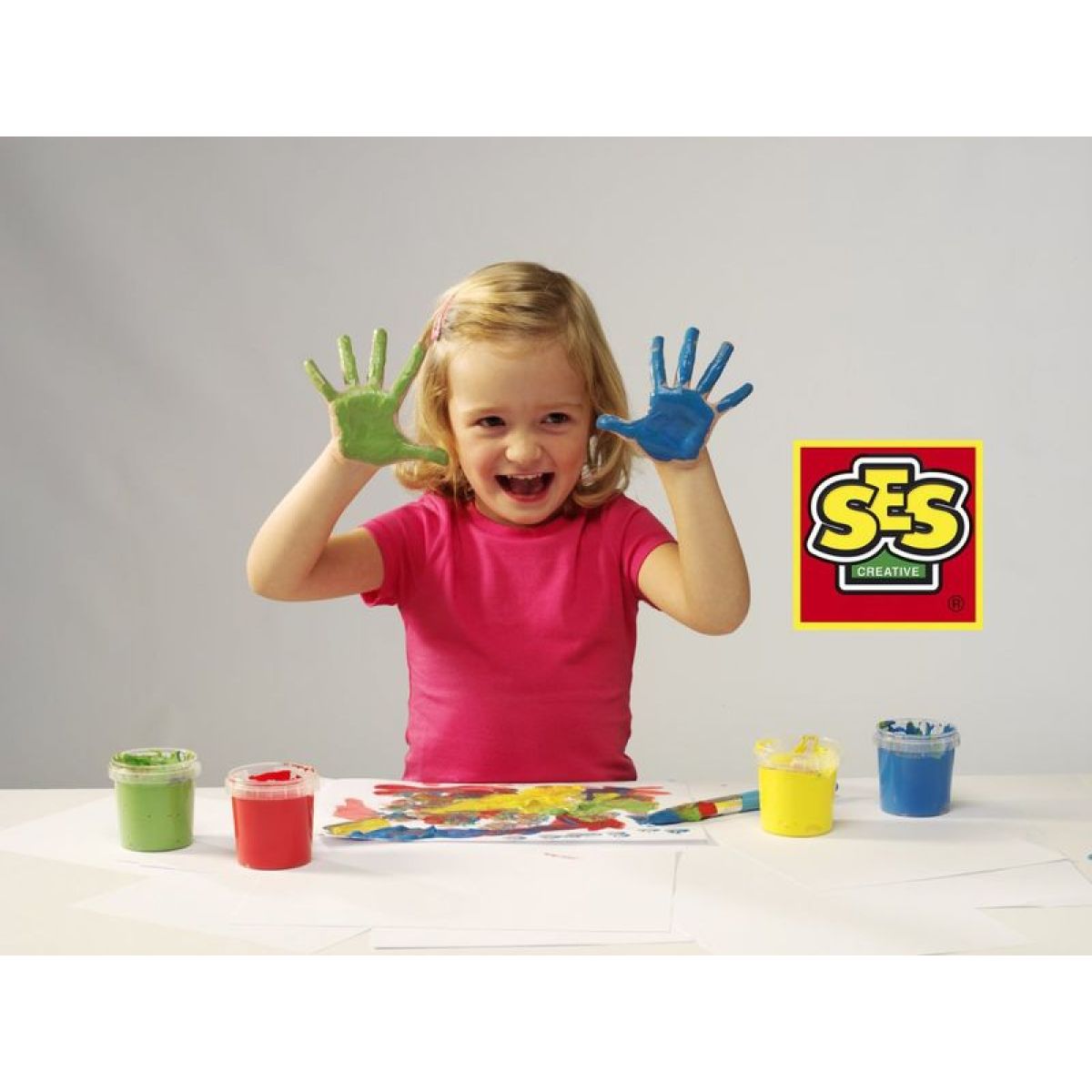 Ses Dětské prstové barvy 4 x 145ml