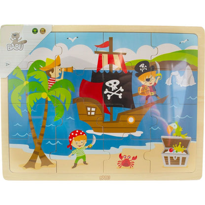 Babu Puzzle piráti