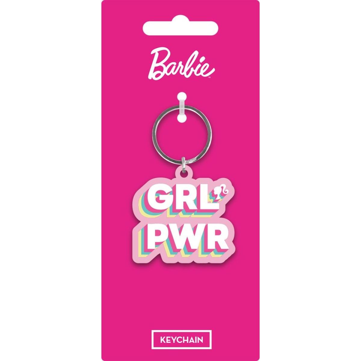 Pyramid International Klíčenka gumová Barbie