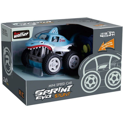 Alltoys Mini auto žralok RC modré