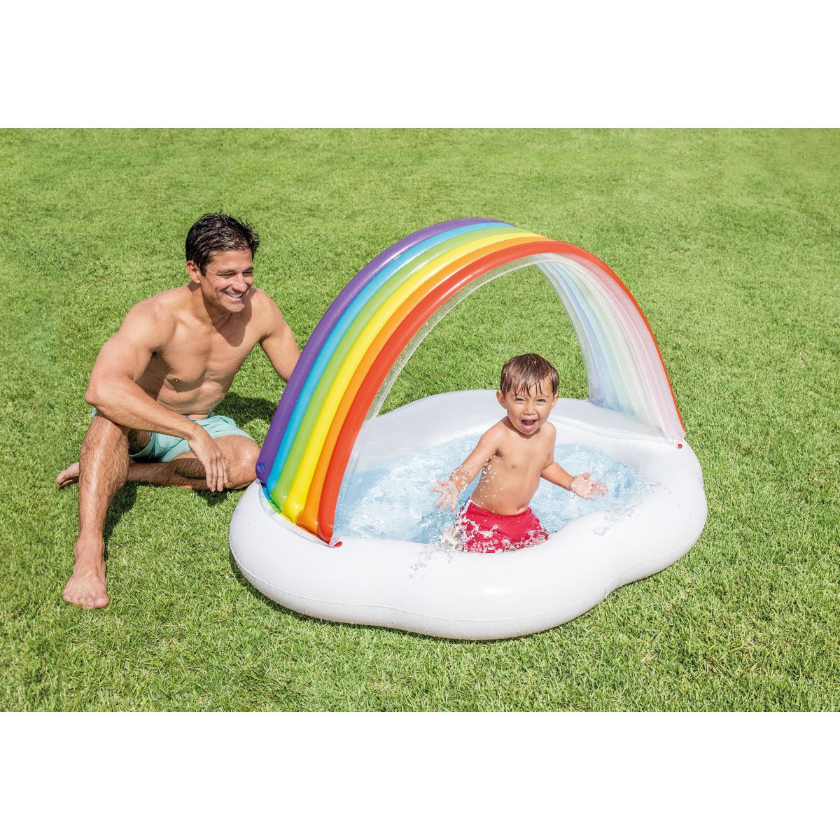Intex 57141NP Bazének dětský Duha