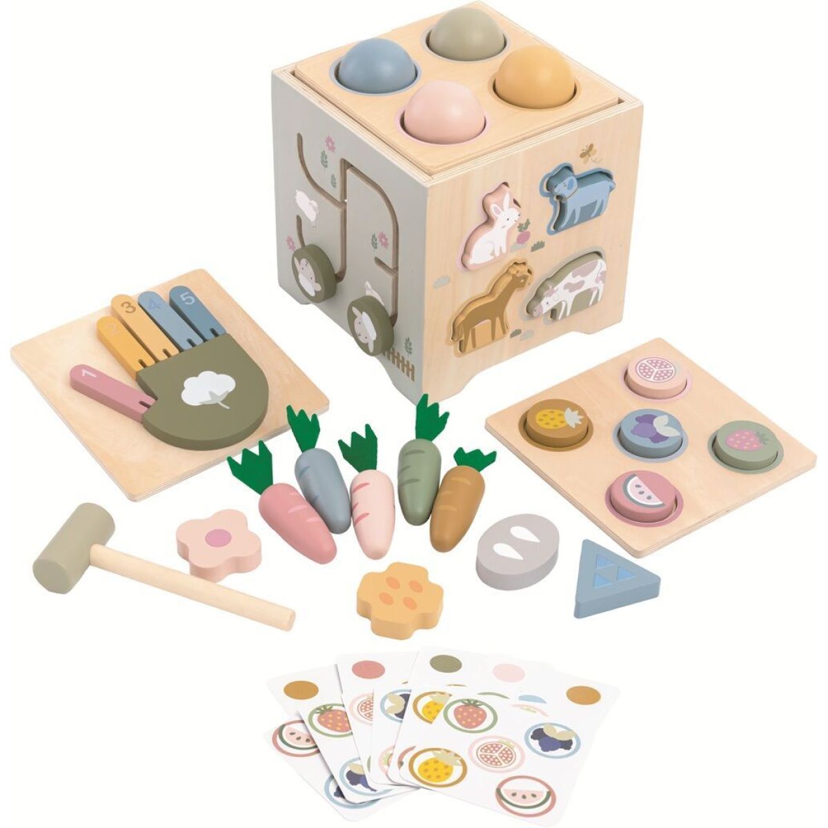 2Kids Toys Multifunkční motorická kostka