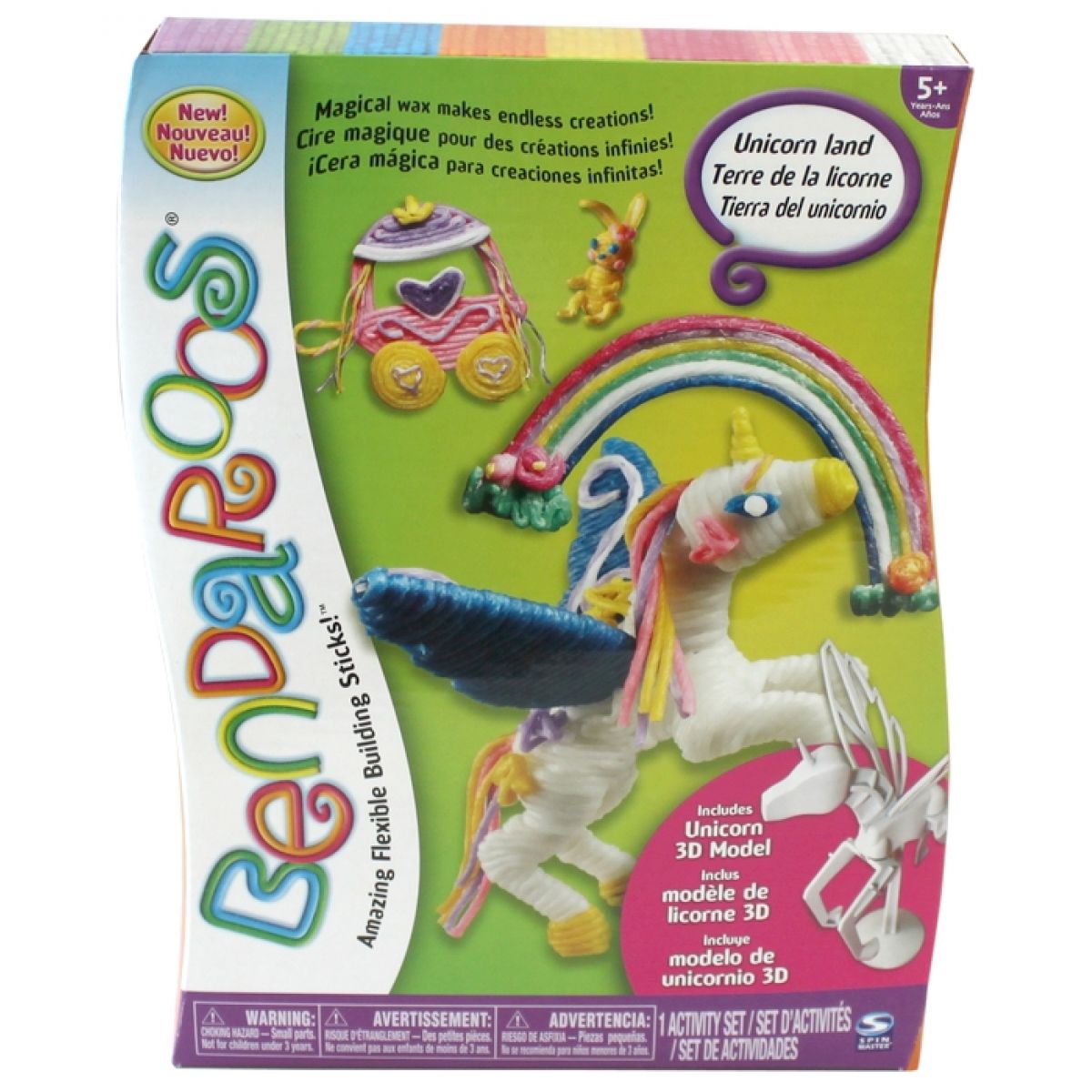 Bendaroos 3D aktivity - Jednorožec