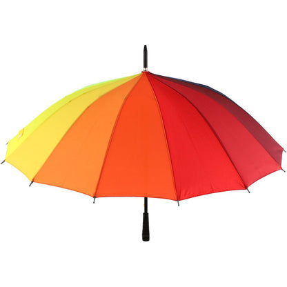 Deštník vystřelovací duhový 78 cm