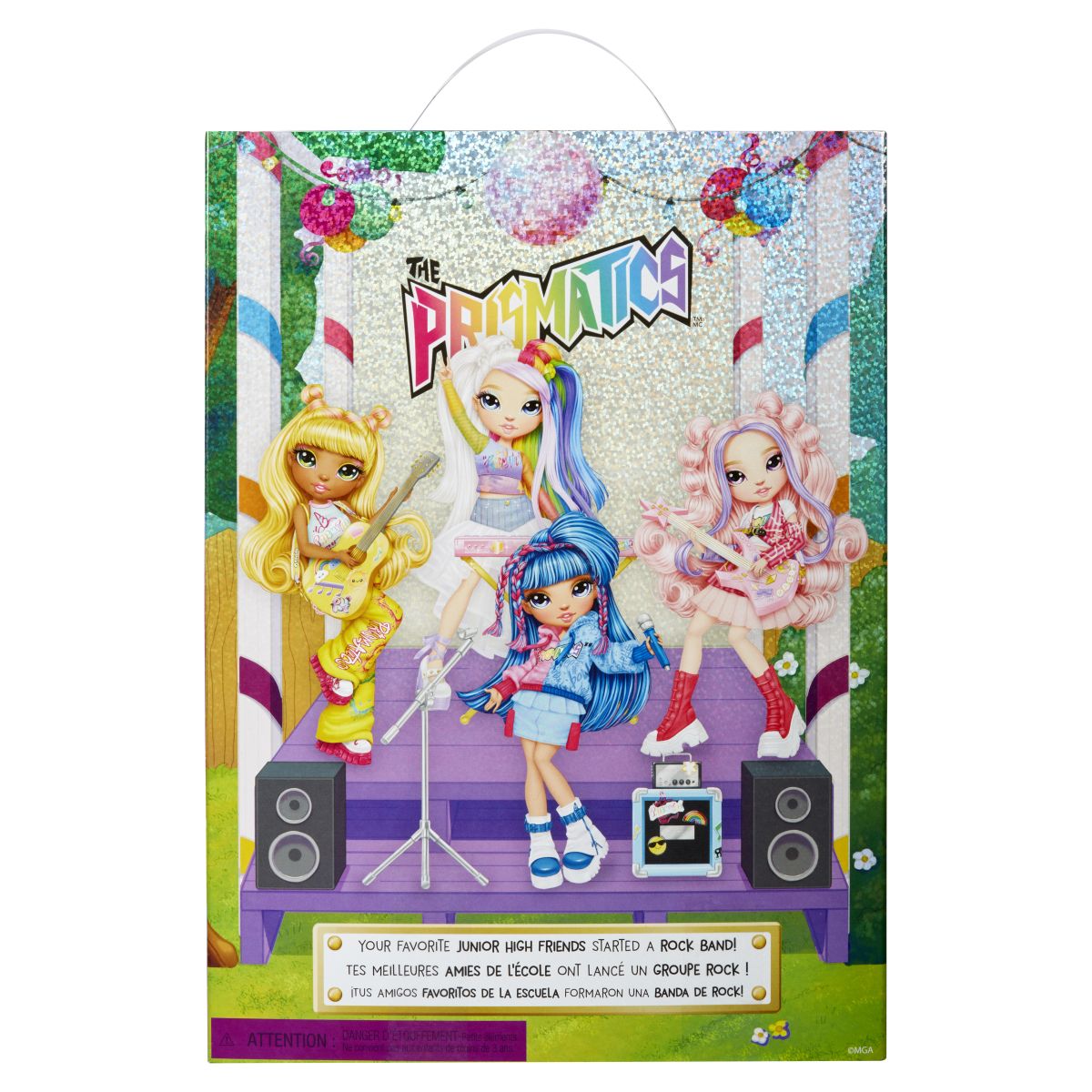 Rainbow High Junior Fashion panenka v rockové kapele - Skyler