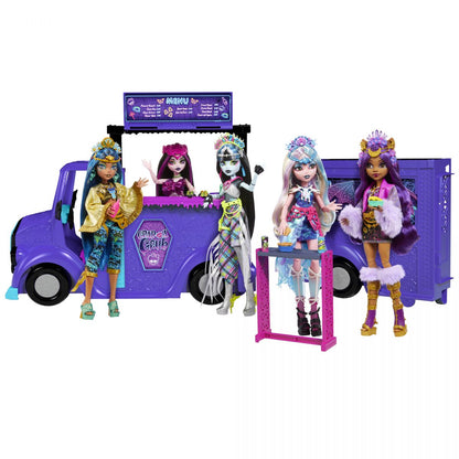 Monster High Monster Fest food truck a Draculaura