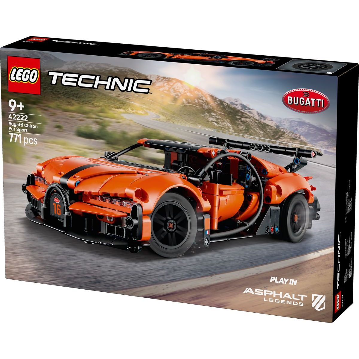 LEGO® 42222 Hyperauto Bugatti Chiron Pur Sport