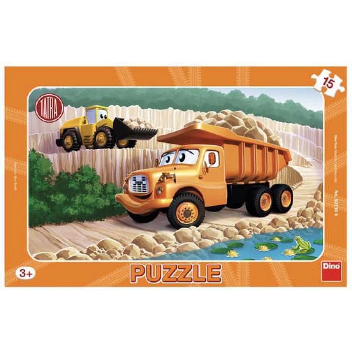 Dino Puzzle deskové Tatra 15 dílků