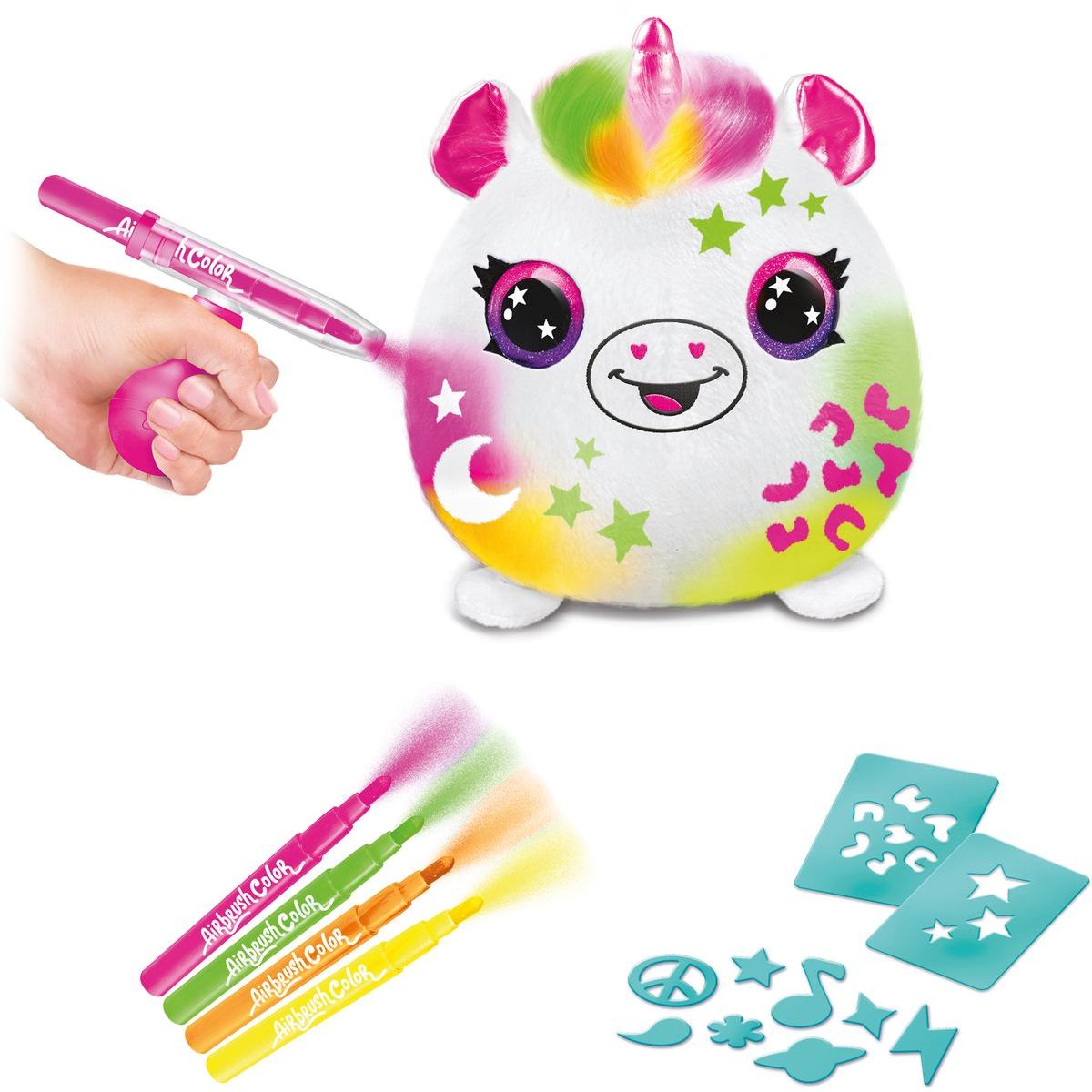 Airbrush - Neon Squish Pals Paint Can