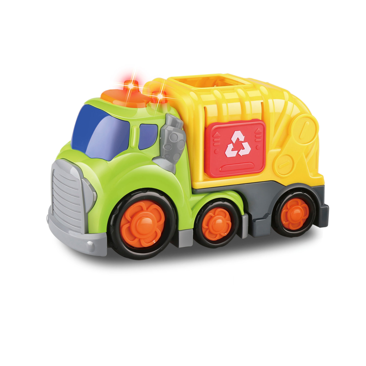 Kiddy Go! Popelářský vůz se světlem a zvukem, 19 cm