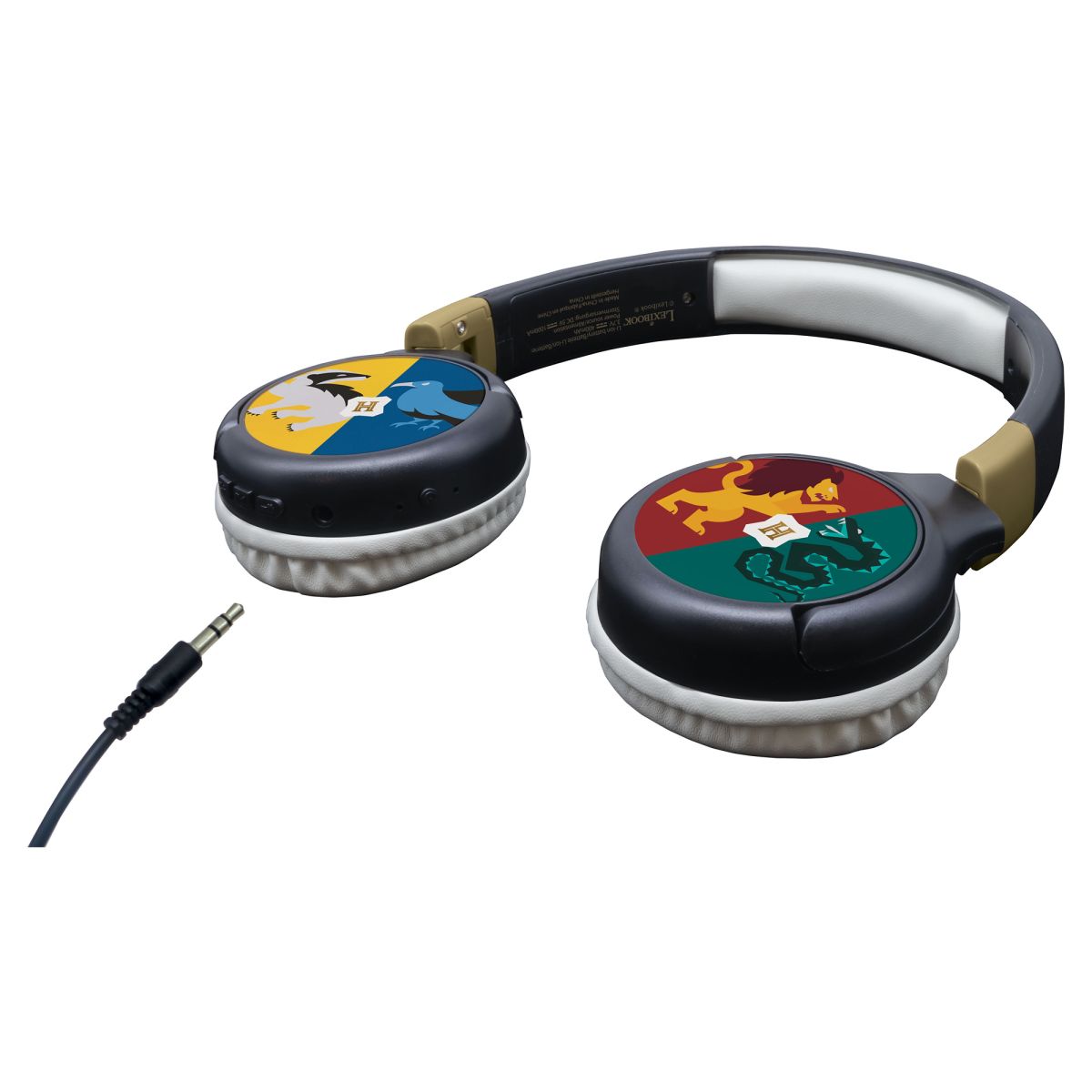 Lexibook 2v1 bluetooth skládací sluchátka Harry Potter s limitem hlasitosti