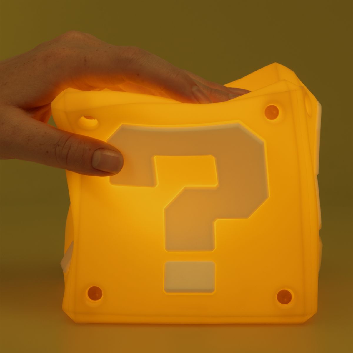 Paladone Super Mario Světlo SquishyGlo Question blok