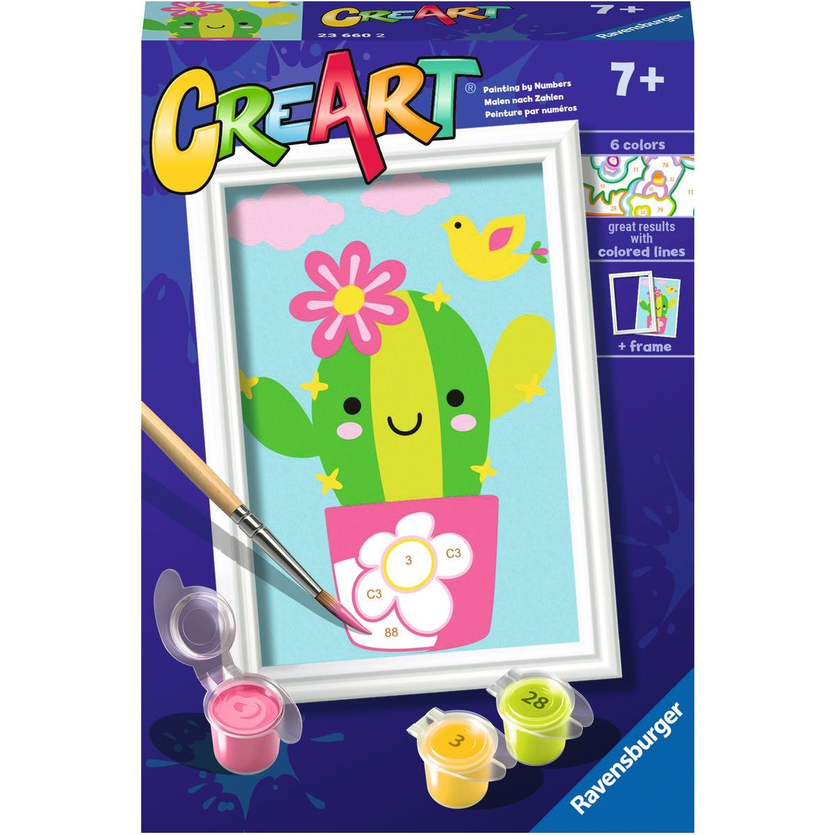 CreArt 236602 Veselý kaktus