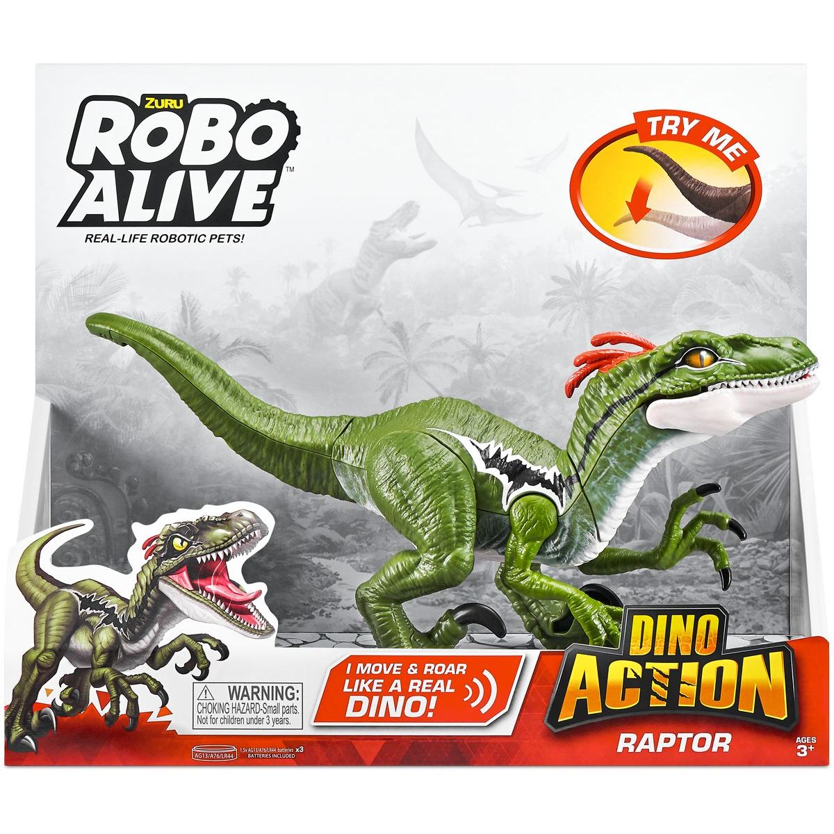 Robo Alive Dino Action Raptor