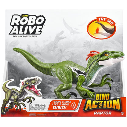 Robo Alive Dino Action Raptor