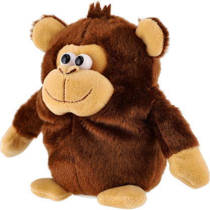 Teddies Plyšová opička Tonička opakující věty 18 cm