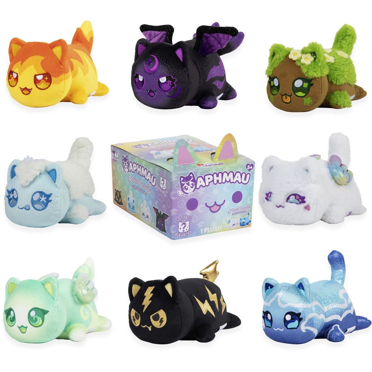 Alltoys Aphmau Mystery MeeMeow Plyšák Elemental