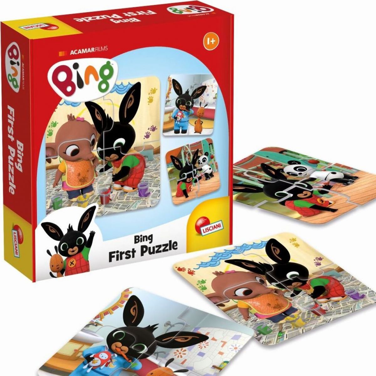 Liscianigiochi Moje první puzzle Bing 6 x 4 dílky
