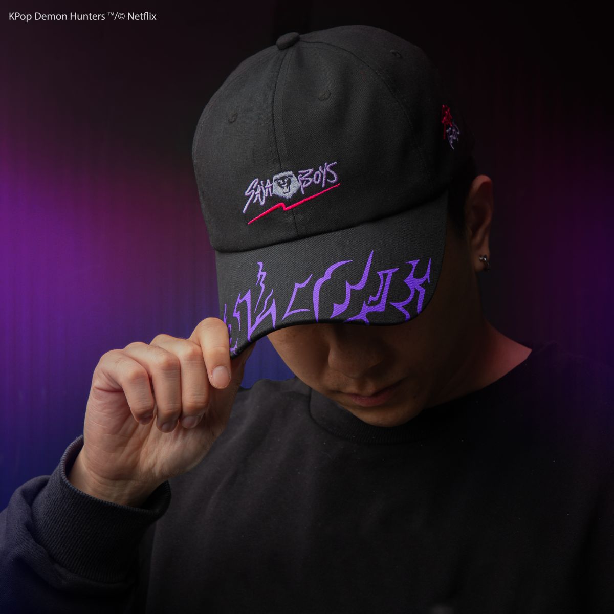 Cinereplicas K-pop Demon Hunters kšiltovka Saja Boys