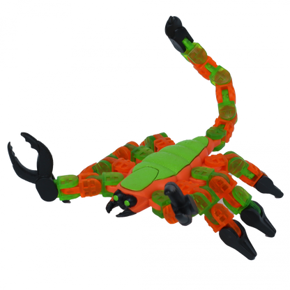 Alltoys Klixx Creaturez Škorpion zeleno-oranžový