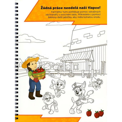 Tlapková patrola - Kreslíme s tlapkami