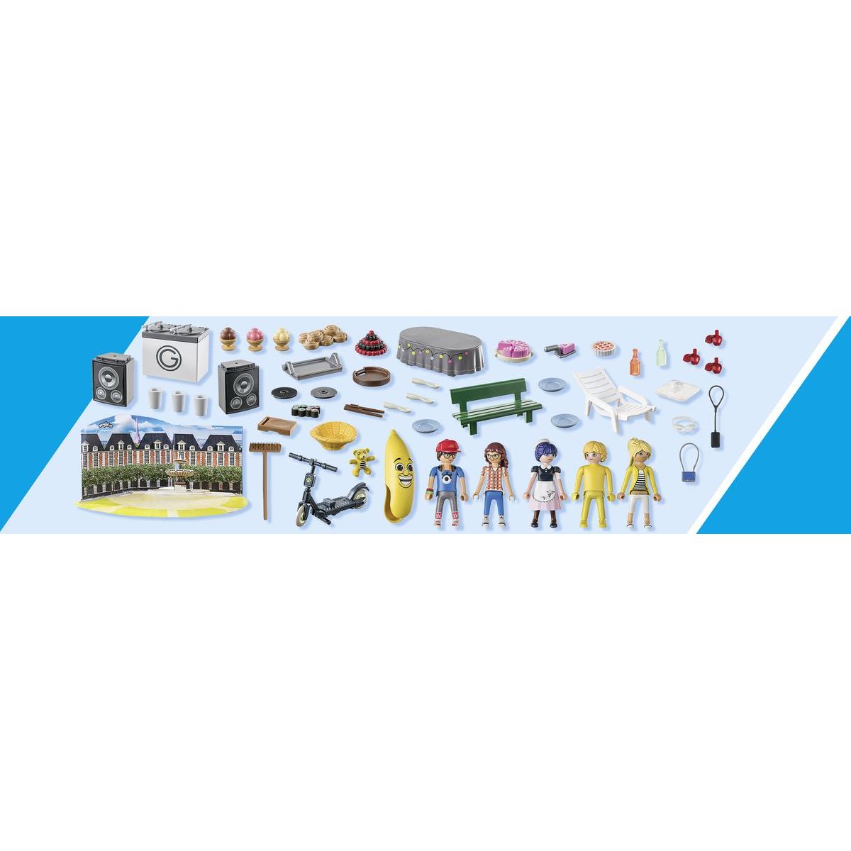 PLAYMOBIL® 71344 adventní kalendář Kouzelná Beruška a Černý kocour