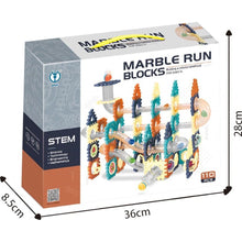 Alltoys Kuličkodráha Marble Run Blocks 110 ks