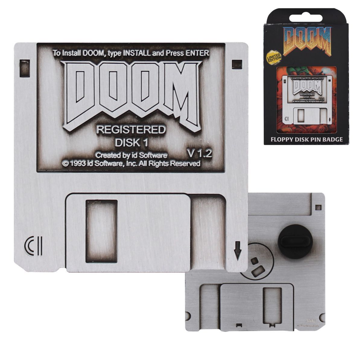 Fanatik Doom Floppy pin