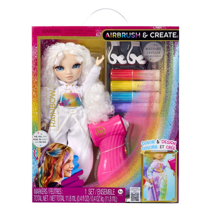 Rainbow High Air Brush panenka - zelené oči