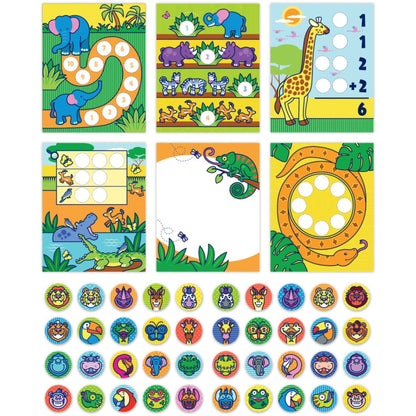 Melissa & Doug sticker wow samolepky tygr