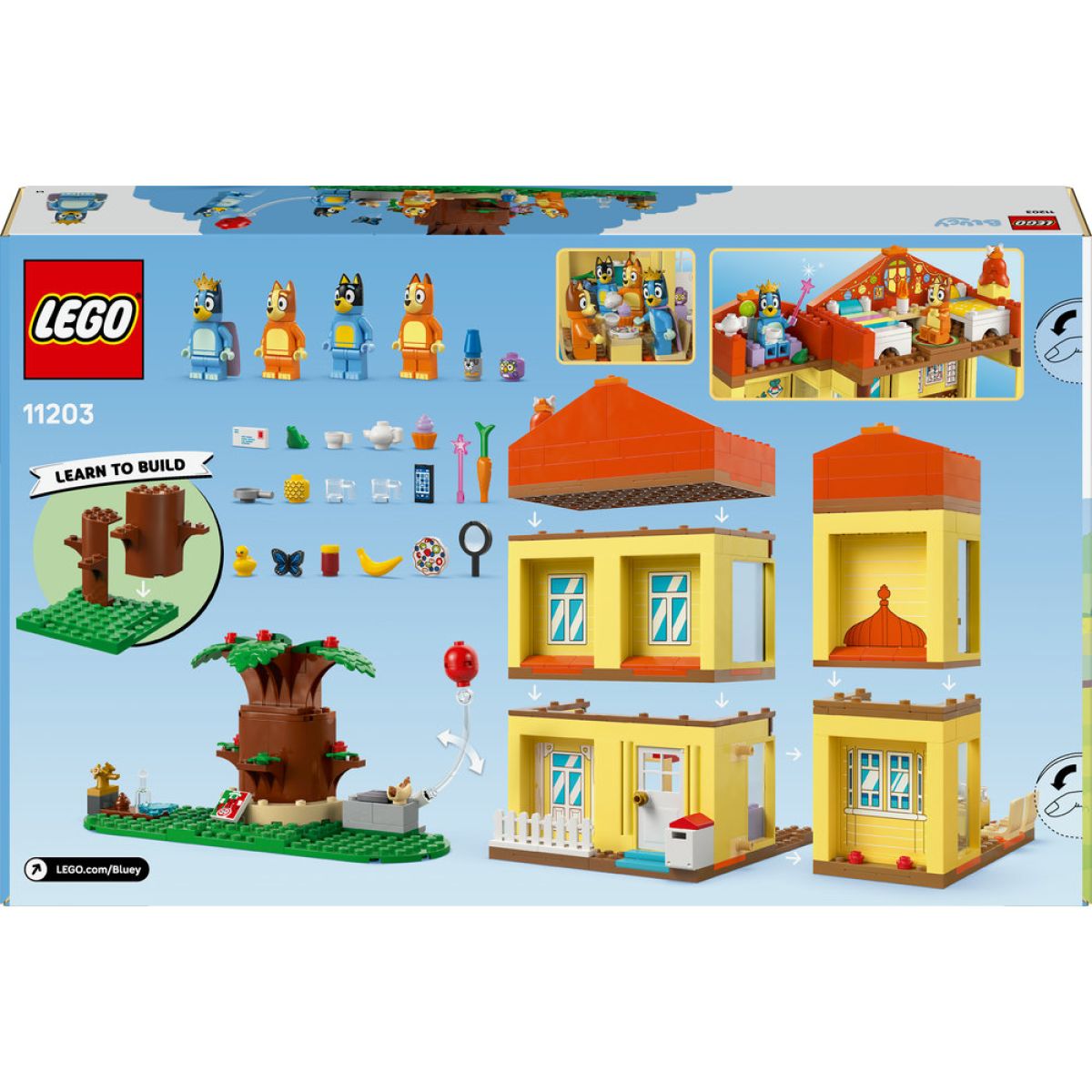LEGO® Bluey 11203 Bluey a její rodinný dům