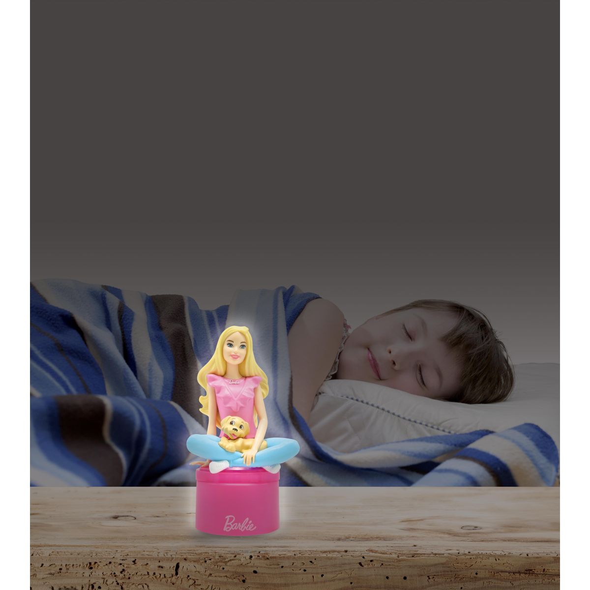 Lexibook Kapesní lampička 3D Barbie