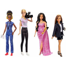 Mattel Barbie sada 4 ks panenek filmové povolání