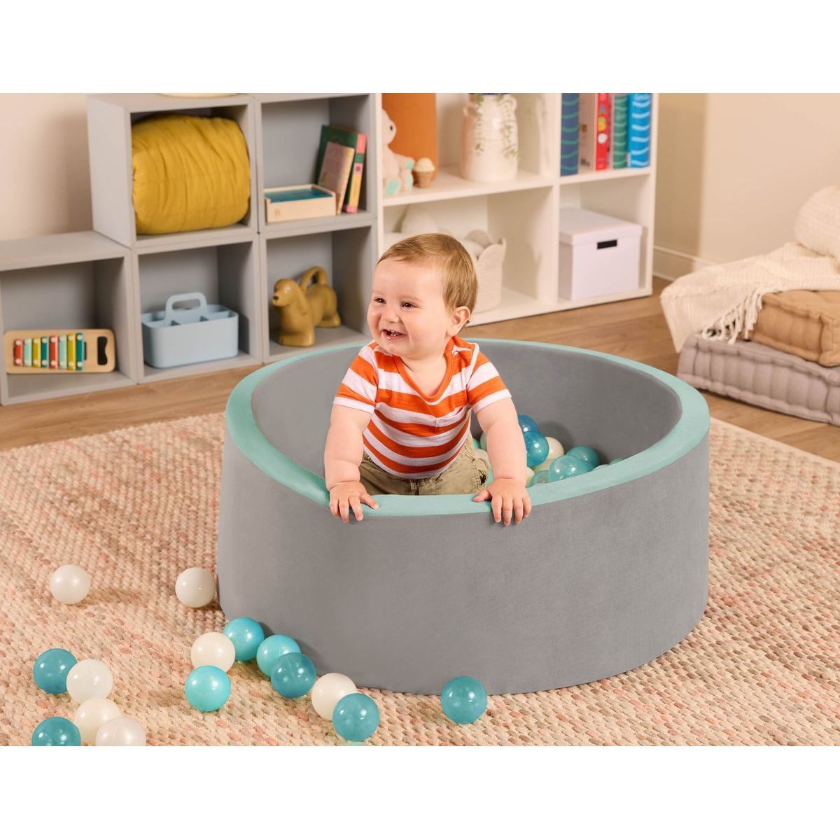 B-Toys Pěnový bazének s míčky WonderFill Ball Pit