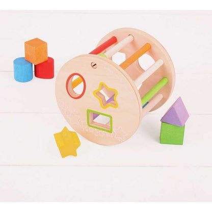 Bigjigs Baby Válec s tvary