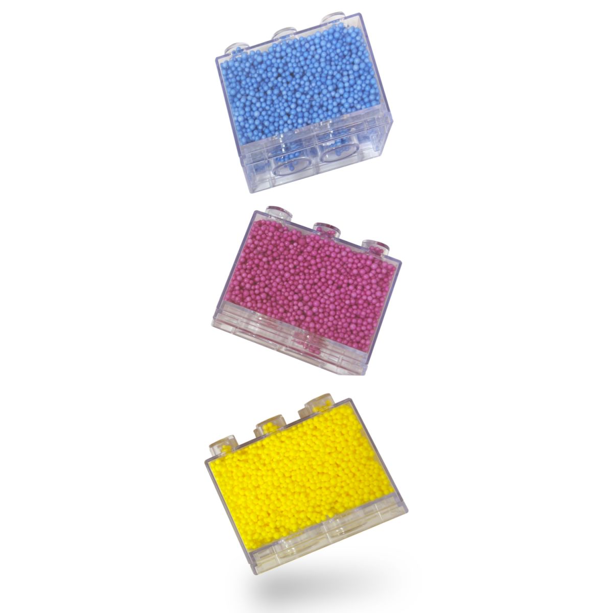 Ultra Foam mini balení 3 ks - modrá, nachová, žlutá modelovací hmota