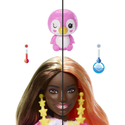 Barbie Cutie Reveal Barbie barevné sny tučňák