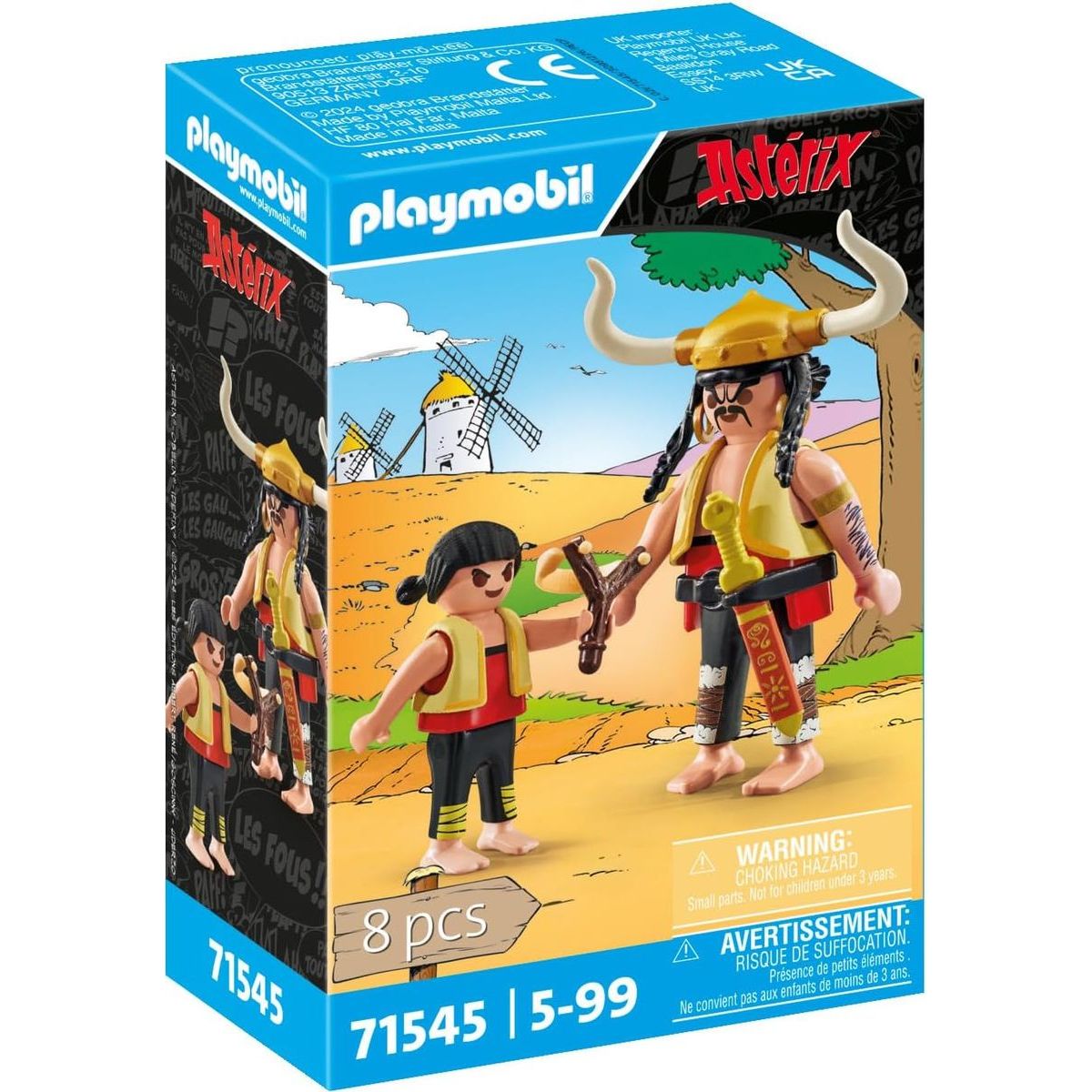 PLAYMOBIL® 71545 Asterix: Zmasabujon y Kruton a Pepé