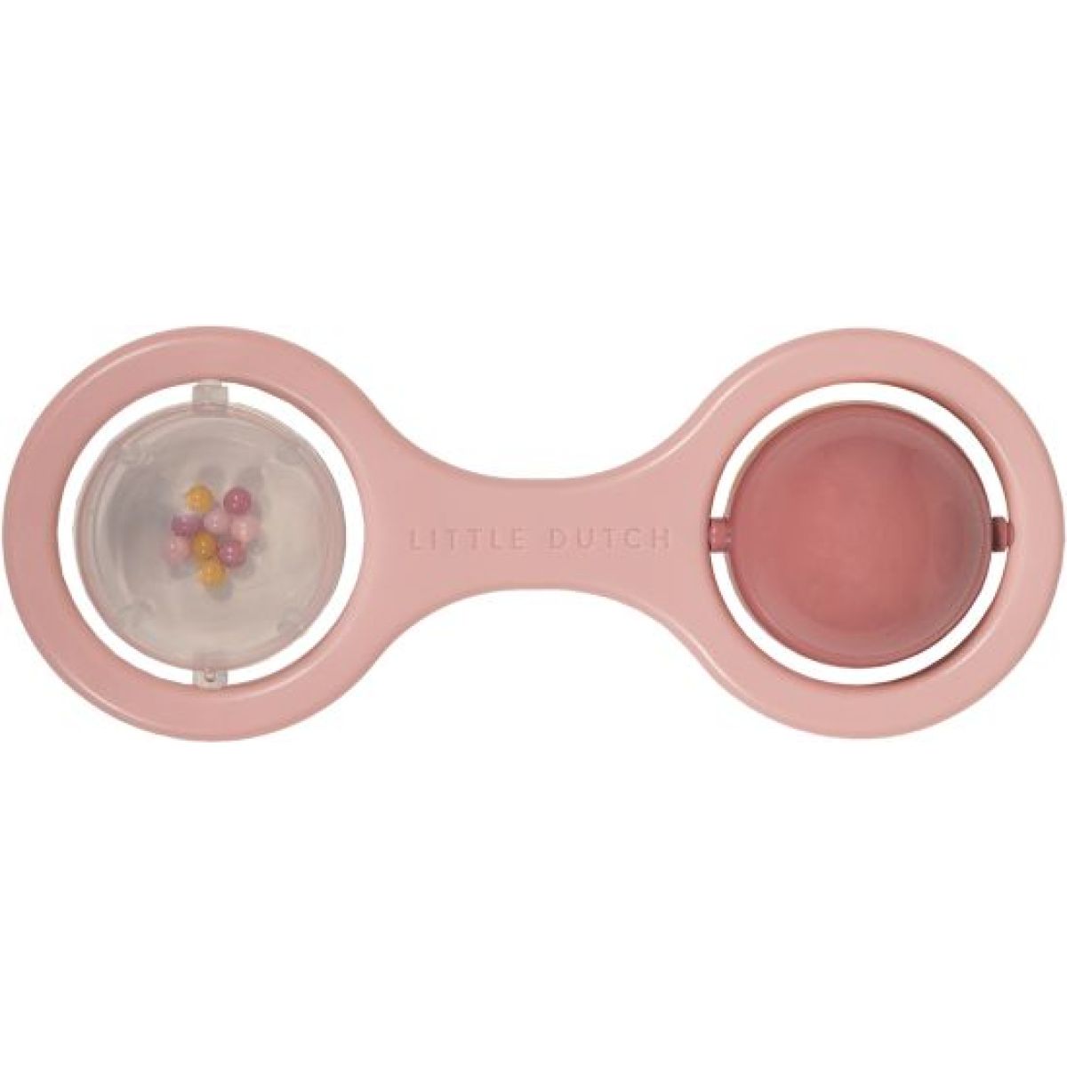 Little Dutch Chrastítko s kuličkami Pink